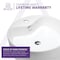 Anzzi Vitruvius Ceramic Vessel Sink in White LS-AZ129 - alternate 5